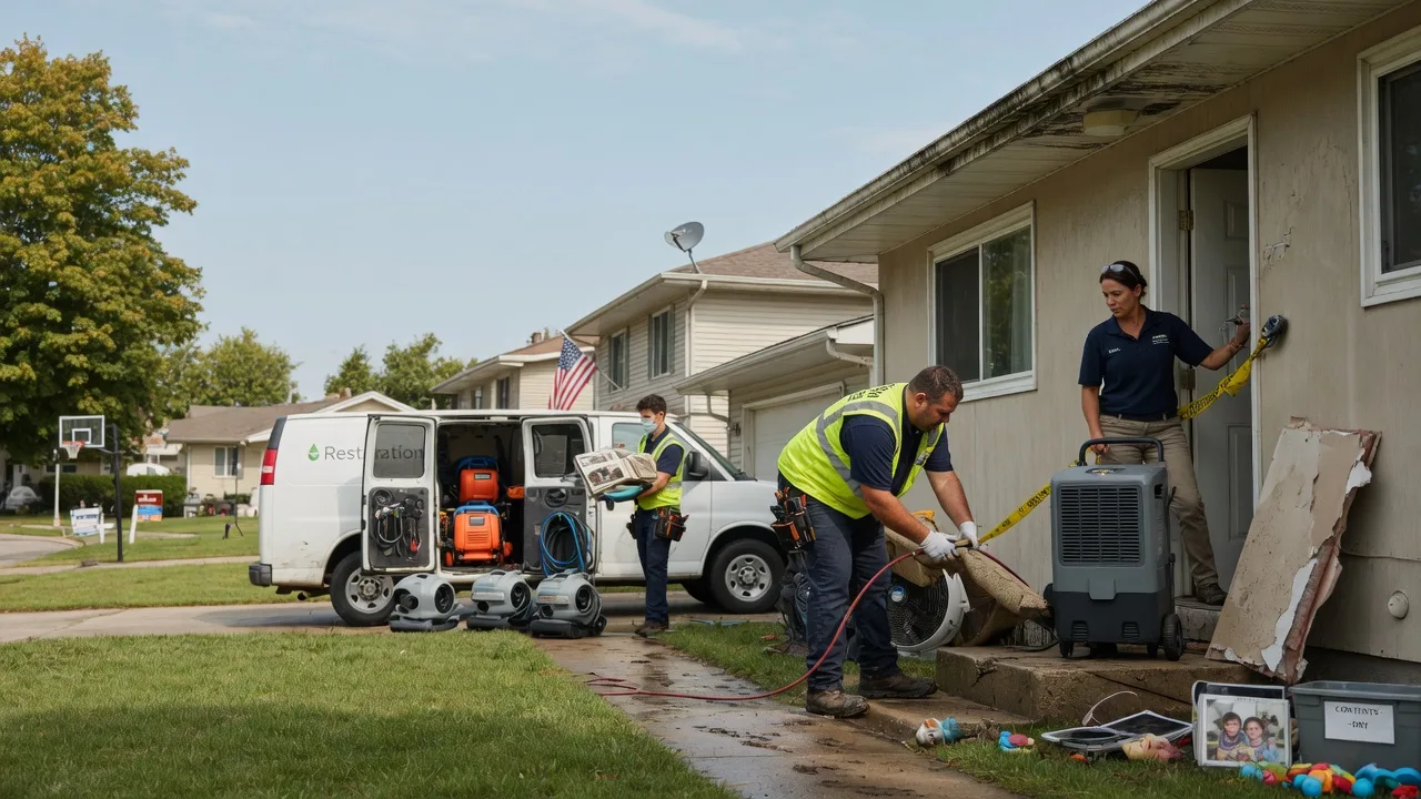 Water Damage Restoration in North Lewisburg, OH near me